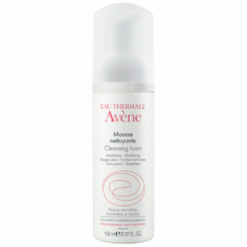 mousse nettoyante avene